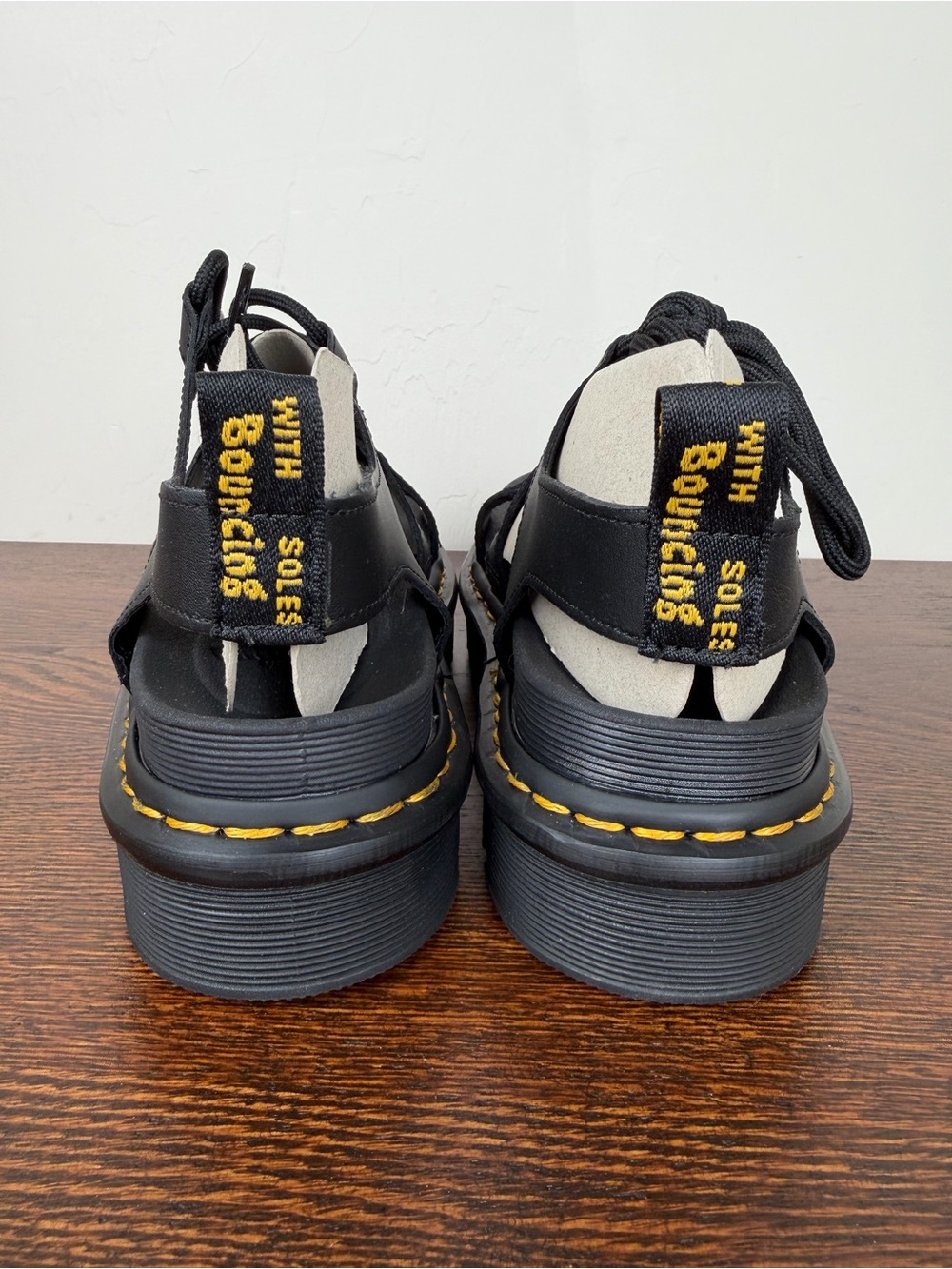 Dr. Martens Nartilla Tie Up Gladiator Sandals - Picture 7 of 13
